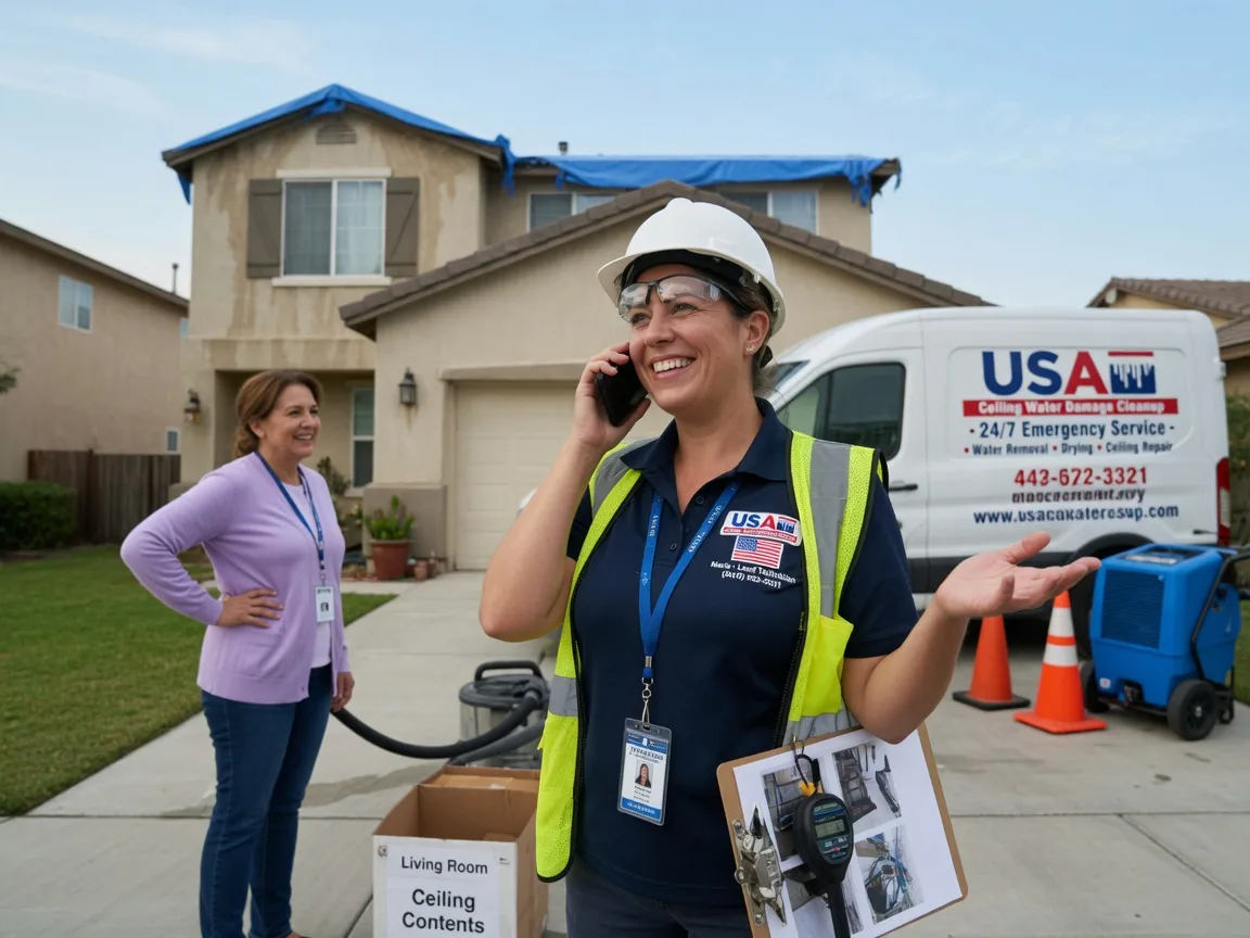 Ceiling Water Damage Restoration Lyndhurst, VA FAQs